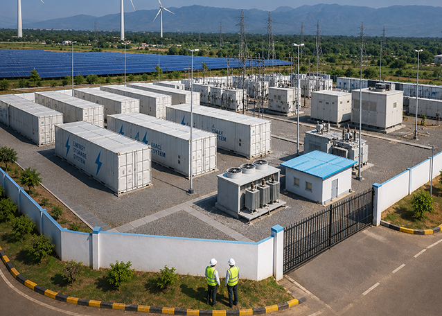 Solar panels with battery energy storage system